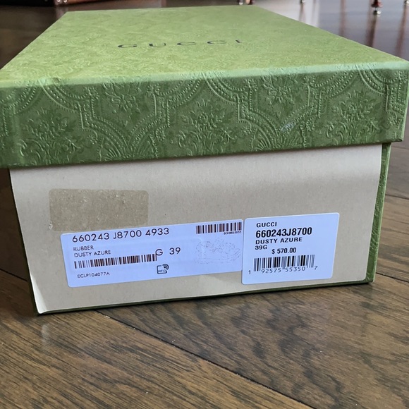 Gucci Rubber “Dad Sandals” sz. 39 - Picture 8 of 9